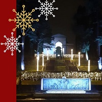 A Natale il Famedio si veste di splendore: dalle 15.30 alle 21.00 (ad intervalli di trenta minuti) si potrà ammirare lo spettacolo di luci e musica in occasione delle festività natalizie. 