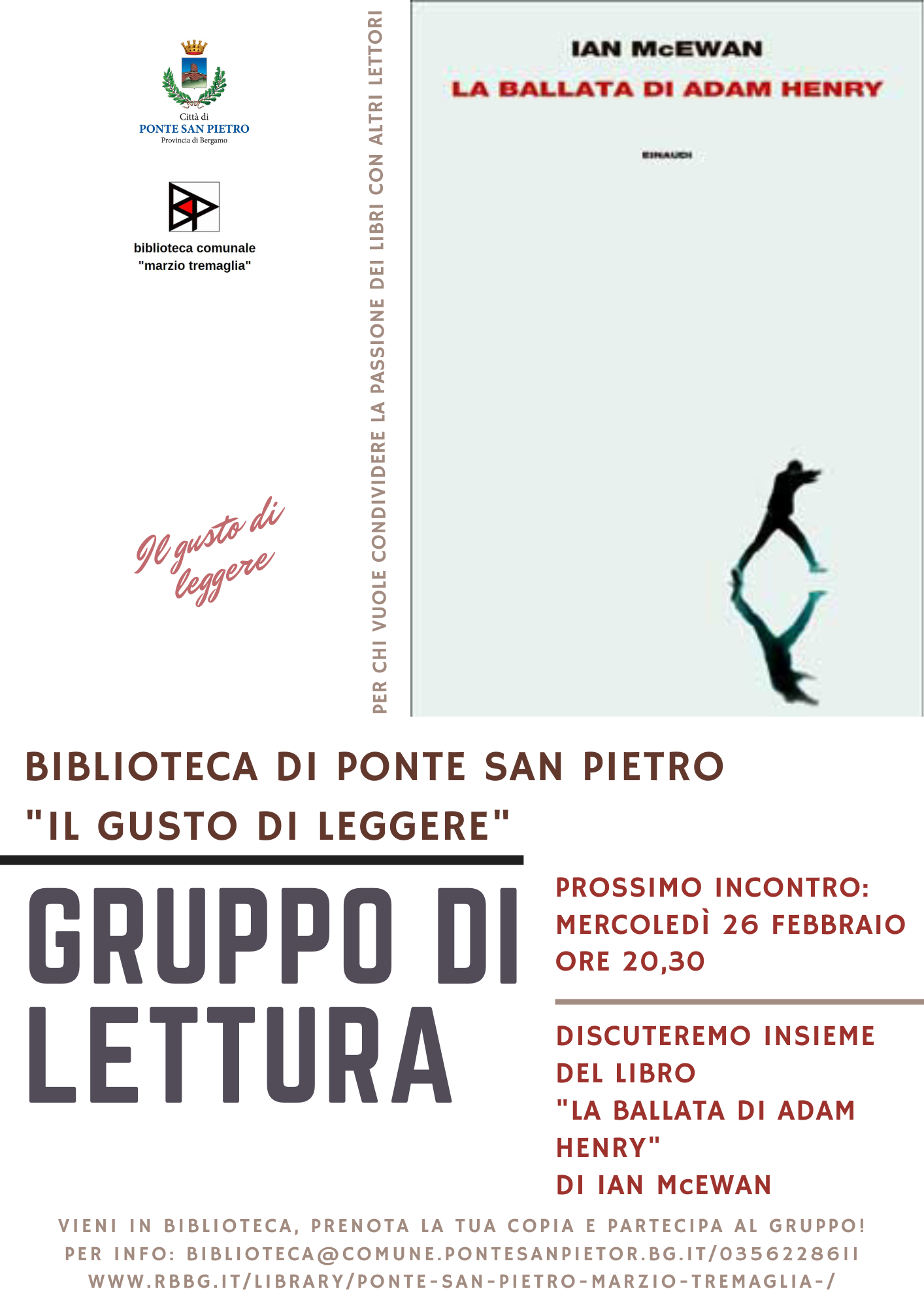 Immagine che raffigura Gruppo di lettura 