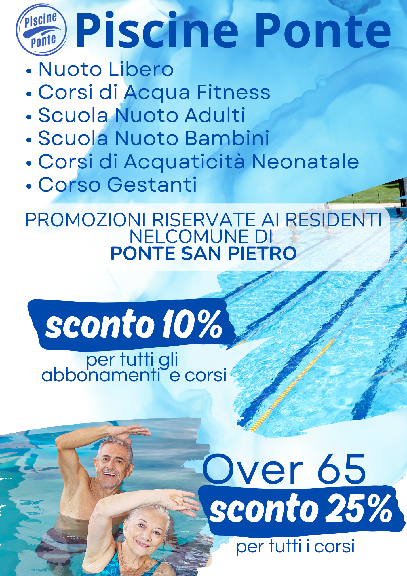 Immagine che raffigura Piscine Ponte - Sconti riservati ai residenti